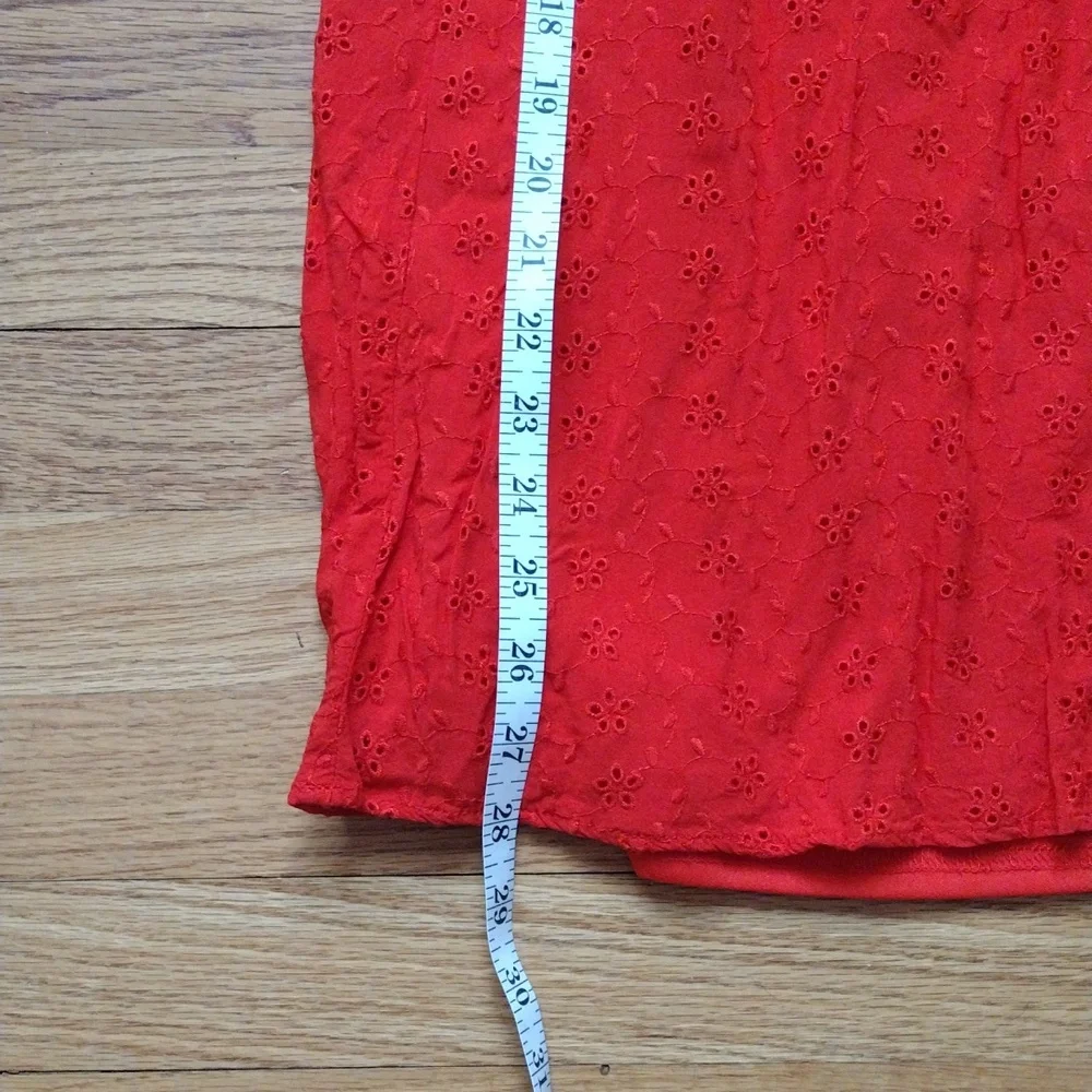 Torrid Retro Chic Eyelet Midi Skirt Size 3 NWOT - Picture 7 of 10